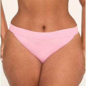 Lane Bryant Comfort Bliss String Bikini Panty 10/12 PINK BNWT